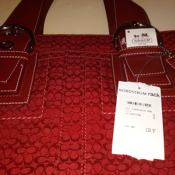 The Coach signature collection handbag leather Pre owned - Picture 2 of 6